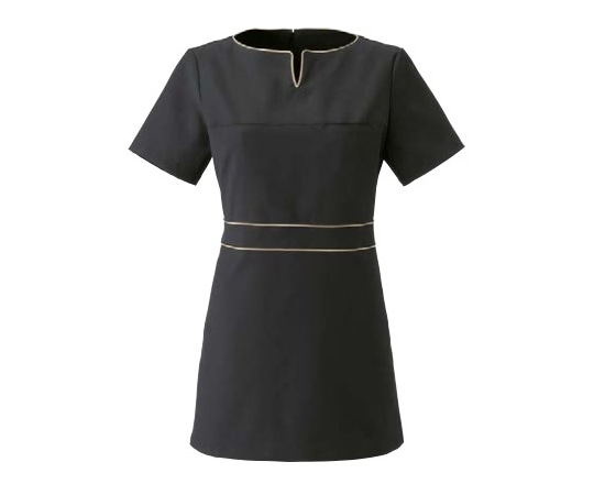 Calala(キャララ) チュニック[女性用] ブラック 13号 フルダルSTツイル ウエスト92cm 着丈76cm CL-0185 1着（ご注文単位1着）【直送品】