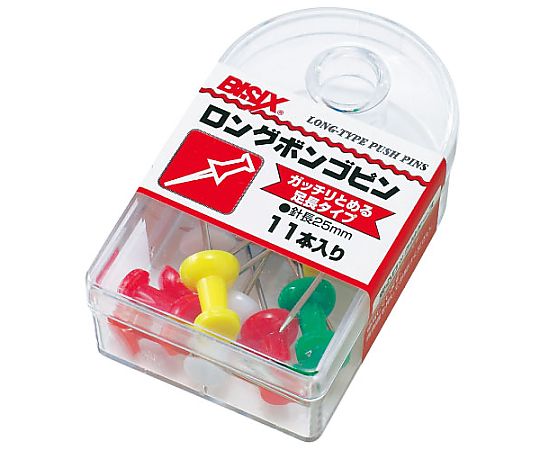 ミツヤ ロングボンゴピン 5色込 11本×5箱入 BX1-4-AS 1ケース（ご注文単位1ケース）【直送品】