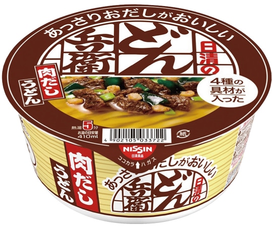 日清食品 あっさりおだしのどん兵衛 肉だしうどん 1箱(12個入) 27888 1箱※軽（ご注文単位1箱）【直送品】