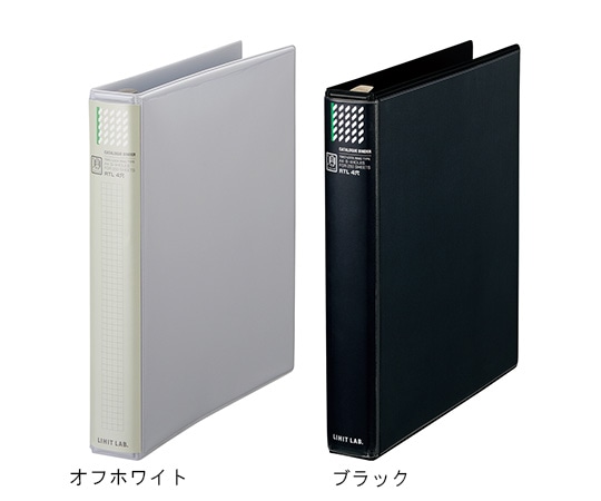 LIHITLAB カタログバインダー 0オフホワイト F-813 F813-0 1冊(ご注文単位1冊)【直送品】