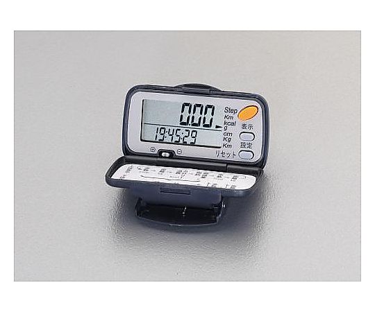 エスコ 64x37x28mm 歩数計 EA791A-32 1個(ご注文単位1個)【直送品】