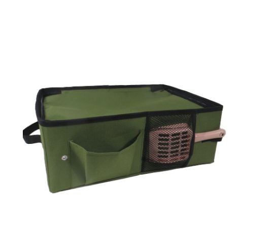 ペットアイ ポータブルトイレ カーキ  1個（ご注文単位1個）【直送品】