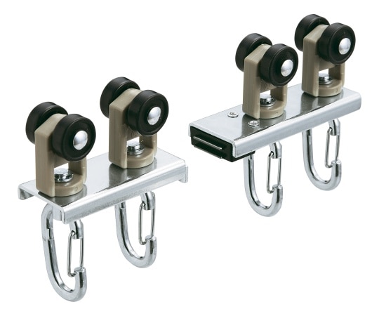 岡田装飾金物 D40マグネットランナー(両開)ワンタッチランナーAタイプ 15Y23 1組(ご注文単位1組)【直送品】