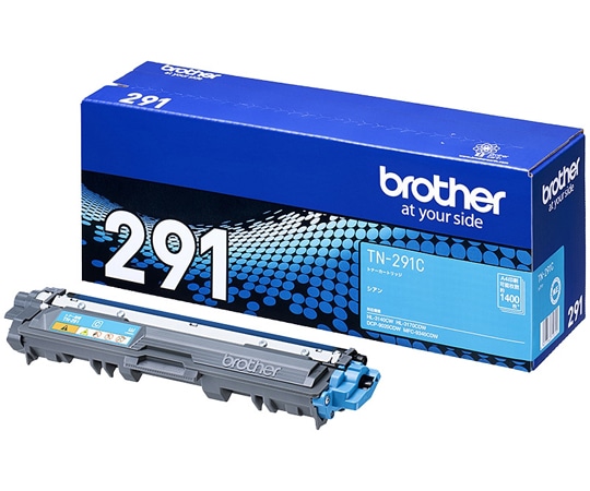 ブラザー トナーカートリッジ(シアン) TN-291C 1個(ご注文単位1個)【直送品】