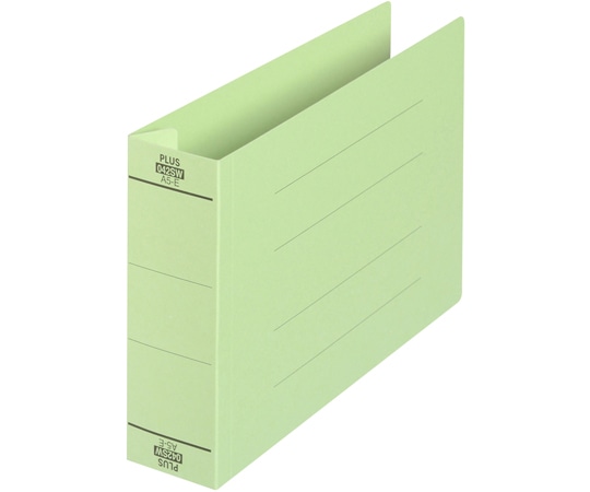 プラス フラットファイル 厚とじ500 A5-E グリーン No.042SW GR 1冊(ご注文単位1冊)【直送品】