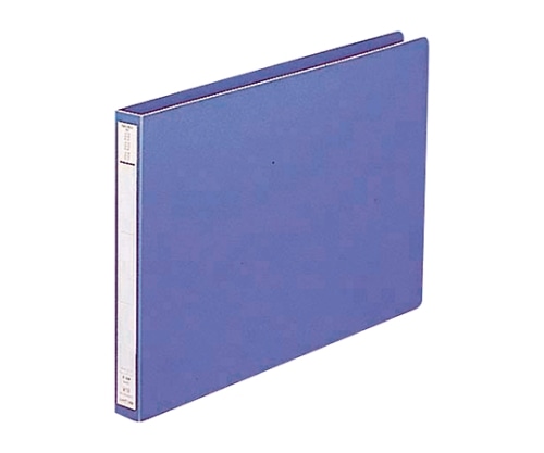 LIHITLAB パンチレスファイル<HEAVY DUTY> 藍 F371 1冊(ご注文単位1冊)【直送品】