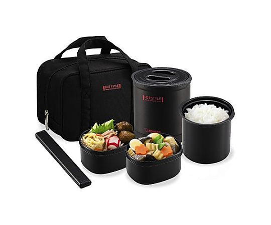 アズワン 360+300+300ml 保温弁当箱 EA763AV-3 1個（ご注文単位1個）【直送品】