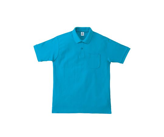 LIFEMAX ポケット付 CVC鹿の子ドライポロシャツ ターコイズ LL MS3114-26 LL 1枚（ご注文単位1枚）【直送品】