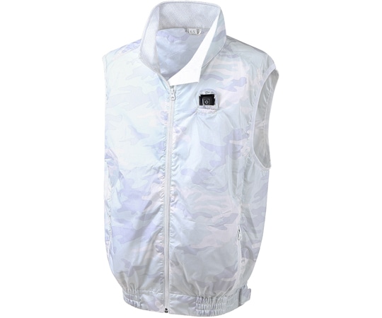 関西ファッション連合 ベスト 空調エアコンR服 カゼクル カモフラシルバー 4L-5L MT3000 SILVER 1セット(ご注文単位1セット)【直送品】