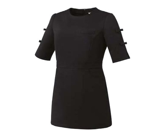 MICHEL KLEIN(ミッシェルクラン) チュニック ブラック LL コネクト(トリコット) MK-0061 1着（ご注文単位1着）【直送品】