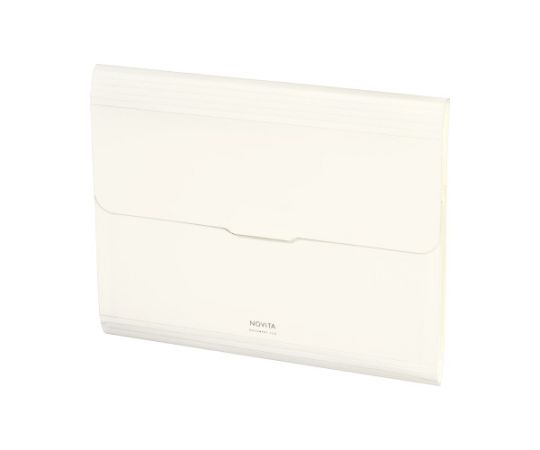 コクヨ 書類ファイル<ノビータ>A4・12P ホワイト フ-NV970W 1冊（ご注文単位1冊）【直送品】