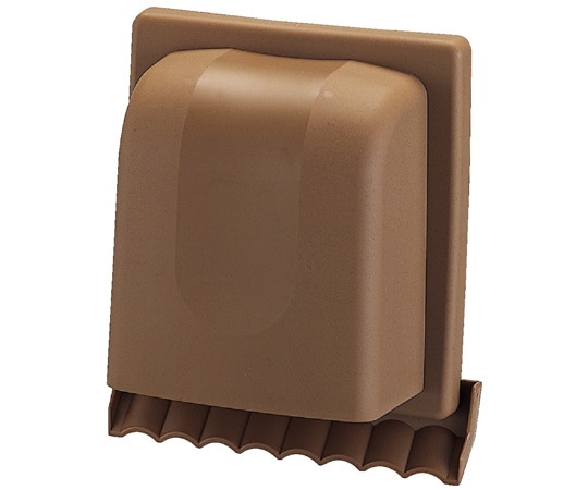 高須産業 パイプフード 樹脂製角型 ブラウン Φ150mm WP-150B 1個(ご注文単位1個)【直送品】