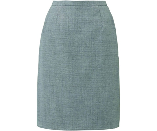 カーシーカシマ ENJOY セミタイトスカート MELANGE HOUNDSTOOTH ライトグレー 7号 EAS720 1枚（ご注文単位1枚）【直送品】