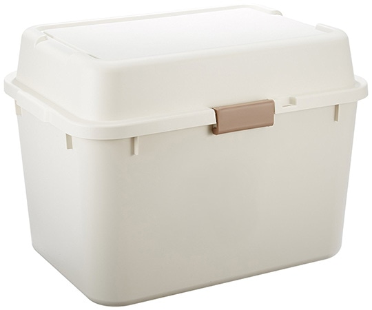 ジェイ・イー・ジェイ ベランダ収納庫 69L アイボリー 620(IV) 1個(ご注文単位1個)【直送品】