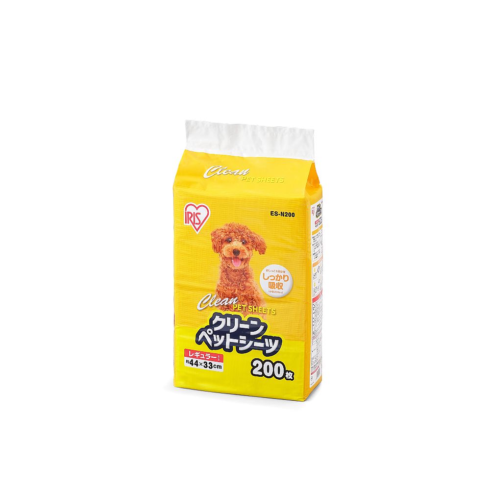アズワン クリーンペットシーツ レギュラー 200枚×4袋 ES-N200 1ケース（ご注文単位1ケース）【直送品】