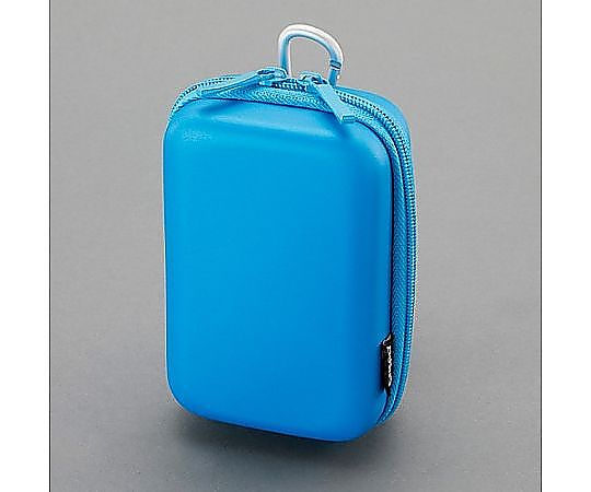 エスコ 70x 40x110mm カメラポーチ(ブルー) EA759ZA-121 1個（ご注文単位1個）【直送品】