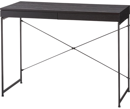 東谷 デスク ブラック END-331BK 1個(ご注文単位1個)【直送品】