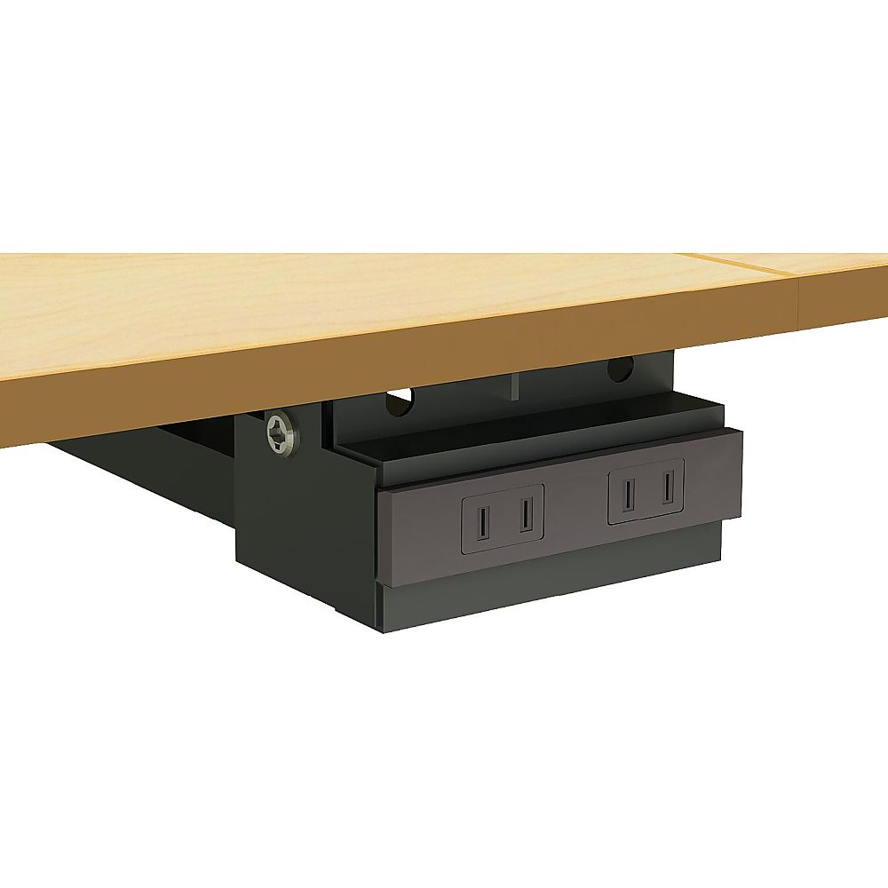 Y2K スリムフリーアドレスデスク オプション コンセント 1個(ご注文単位1個)【直送品】