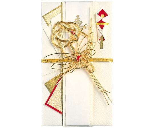 マルアイ 祝儀袋 新金封 鶴 中袋付 キ-571 1冊（ご注文単位1冊）【直送品】