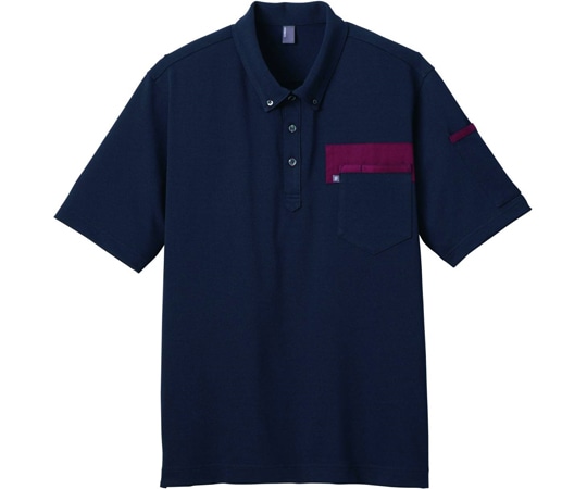 カーシーカシマ CAREAN ポロシャツ T/C KANOKO POLO SHIRT ネイビー SS CSP172 1枚（ご注文単位1枚）【直送品】