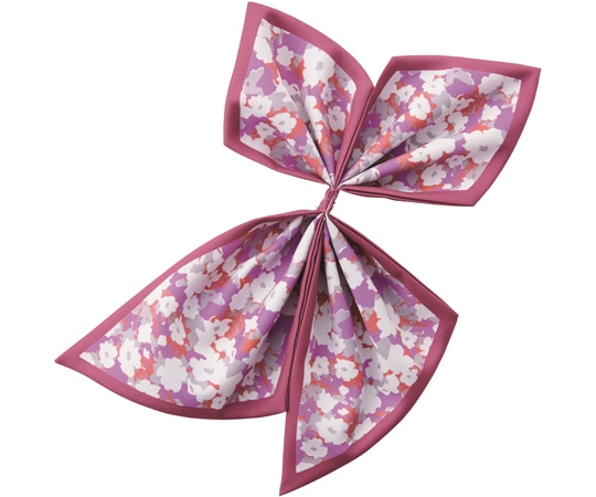 カーシーカシマ ENJOY スカーフ リバーシブル ピンク EAZ879 1枚（ご注文単位1枚）【直送品】