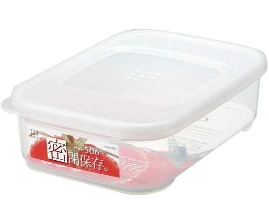 イノマタ化学 イデアルID-506 長角中浅型 クリアー #1656 1個（ご注文単位1個）【直送品】