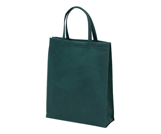 アズワン 不織布バッグ 角底A4縦 グリーン 1箱(100枚入) LC0490AN00 1箱(ご注文単位1箱)【直送品】