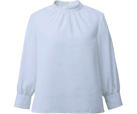 カーシーカシマ ENJOY シャツブラウス EGG BALE BROAD サックス 17号 EWB755 1枚（ご注文単位1枚）【直送品】