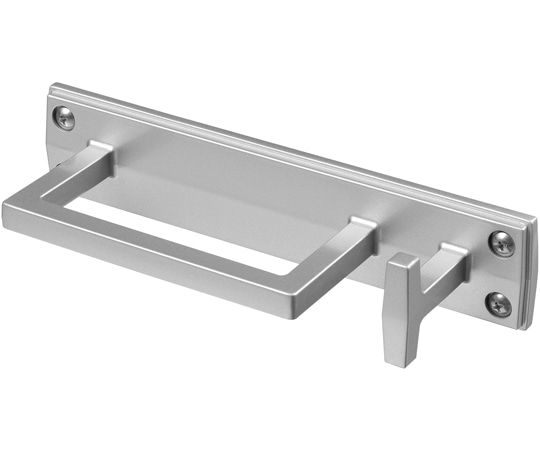 オークス ウォールフック&バー シルバー TGS52013SL 1台(ご注文単位1台)【直送品】