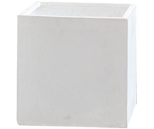 クレイ プランター TERRA-MENT Cube 52(テラメント キューブ)W 910-104-101 1個(ご注文単位1個)【直送品】