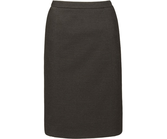 カーシーカシマ ENJOY セミタイトスカート BEST SUPPORT KNIT チャコールグレー 9号 EAS857 1枚（ご注文単位1枚）【直送品】