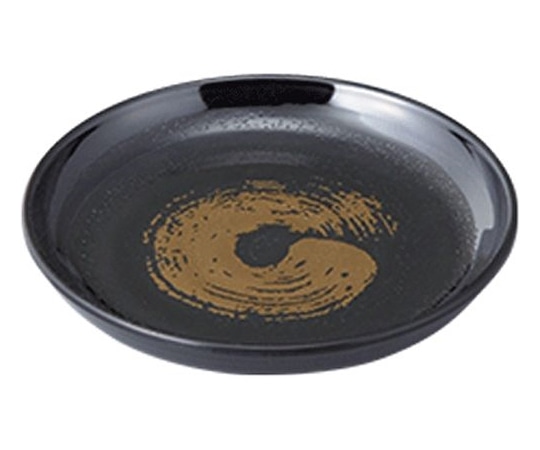 Daiwa 小皿(4寸)渦刷毛目(うずはけめ)金 YD-20-UG 1個(ご注文単位1個)【直送品】