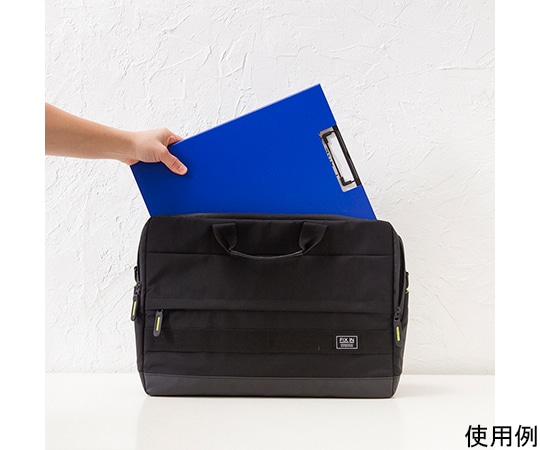 ナカバヤシ ワイドクリップボード シングルタイプ ブルー QB-WA4E-BL 1個(ご注文単位1個)【直送品】