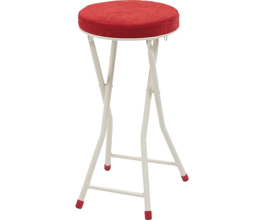 東谷 ロンダ ハイスツール レッド PC-34RD 1個（ご注文単位1個）【直送品】