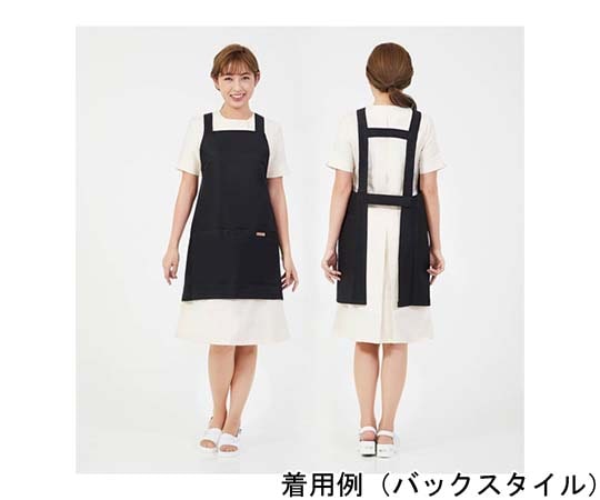 CML LDL楽々エプロン ブラック T100312 1着（ご注文単位1着）【直送品】