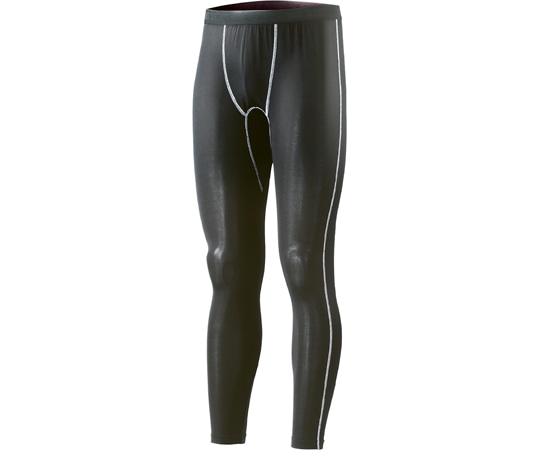 おたふく手袋 ストレッチ ロングパンツ 黒 5L JW-632 1個(ご注文単位1個)【直送品】