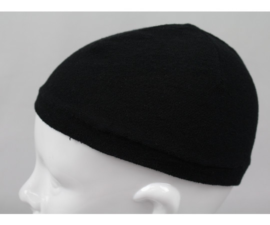 福徳産業 抗菌防臭ヘルニットキャップ ブラック #1817 1枚(ご注文単位1枚)【直送品】