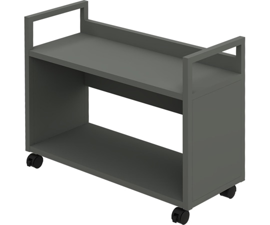 Y2K デスク下収納 幅700mm グレー  1個(ご注文単位1個)【直送品】