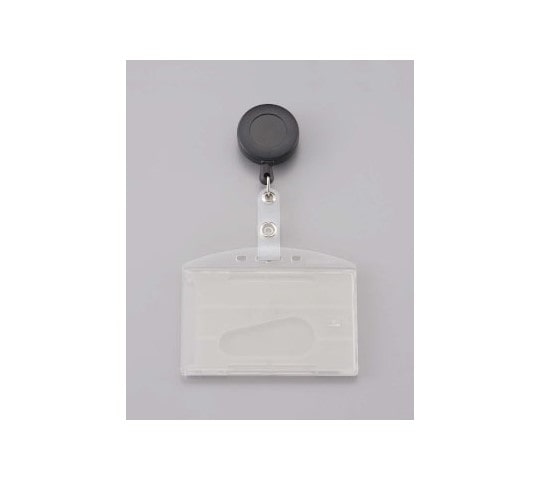 エスコ 54x86mm IDカード用名札(リールクリップ式) EA956VA-121 1個(ご注文単位1個)【直送品】