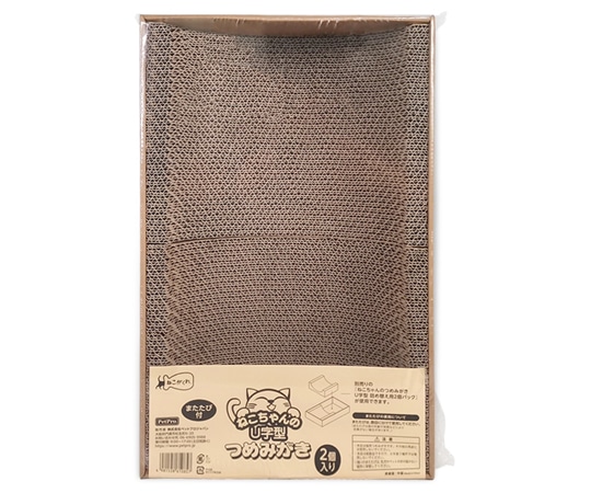 ペットプロジャパン ねこがくれ ねこちゃんのつめみがき U字型BOX  1個（ご注文単位1個）【直送品】