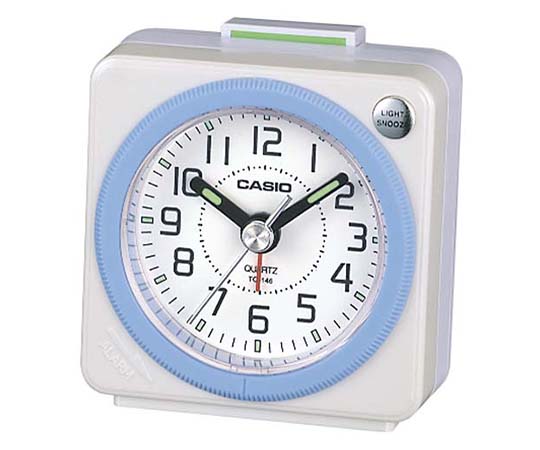 カシオ トラベルクロック TQ-146-7JF 1個(ご注文単位1個)【直送品】