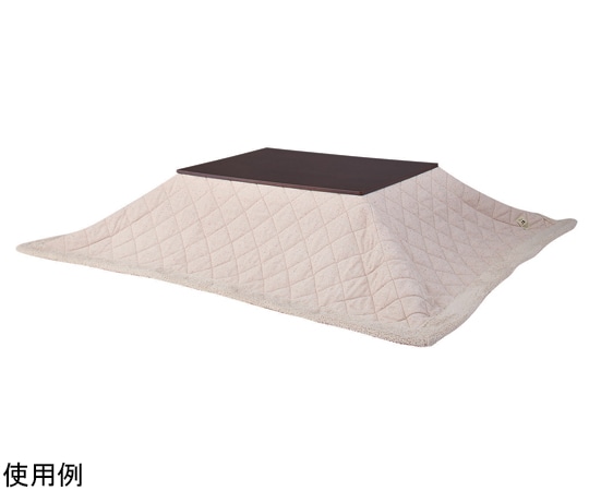 東谷 薄掛コタツ布団 長方形 ツイード ベージュ KK-102BE 1個(ご注文単位1個)【直送品】