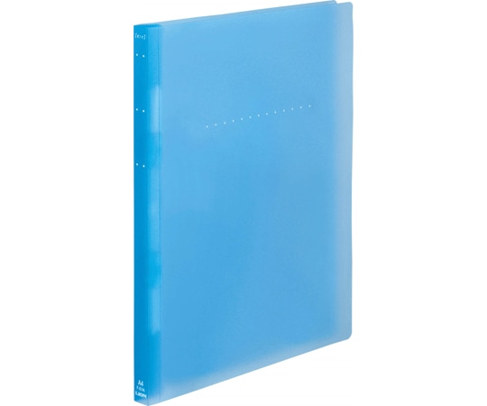 ライオン事務器 PPフラットファイル【ε:r】 ブルー 1パック(3冊入) F-51A 1パック(ご注文単位1パック)【直送品】