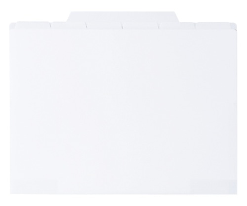 セキセイ アクティフ インデックスフォルダー ホワイト ACT-906-70 1枚(ご注文単位1枚)【直送品】