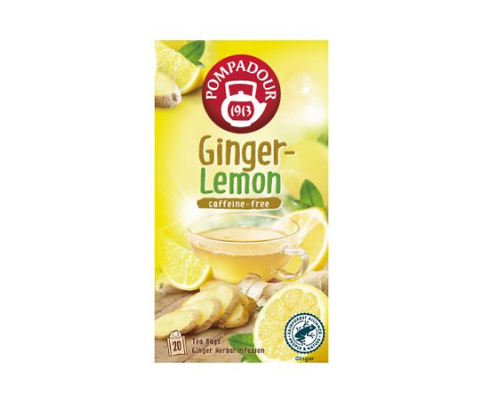 ポンパドール ポンパドール ジンジャー&レモン 20P 71093 1箱※軽（ご注文単位1箱）【直送品】