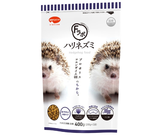 日本ペットフード Fラボ ハリネズミ 400g(200g×2個入)  1袋（ご注文単位1袋）【直送品】