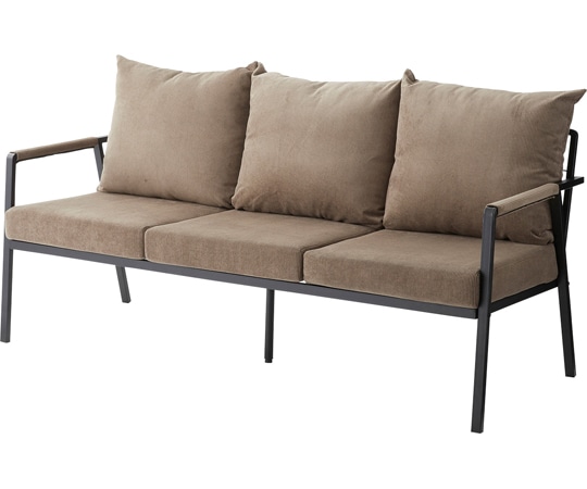 東谷 ソファ3P ベージュ RTO-463BE 1個（ご注文単位1個）【直送品】