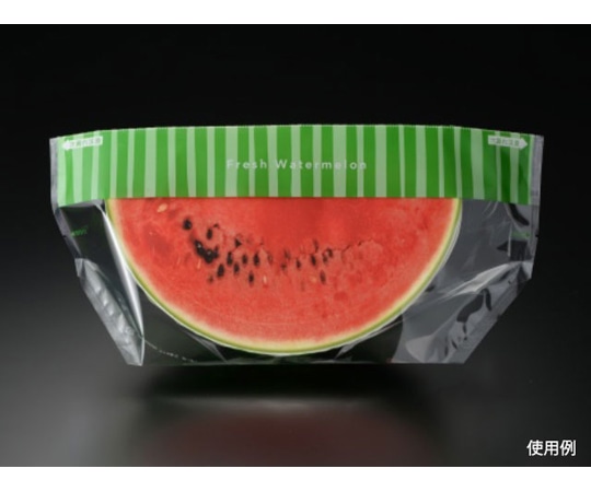 パックスタイル 青果用袋 PS スイカ袋 ボーダー S 50枚×20パック入 00559667 1ケース（ご注文単位1ケース）【直送品】