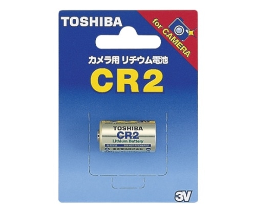 東芝 カメラ用リチウム電池 CR2G 1パック(ご注文単位1パック)【直送品】