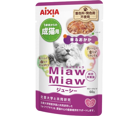 アイシア MiawMiawジューシー 香るおかか60g  1個（ご注文単位1個）【直送品】